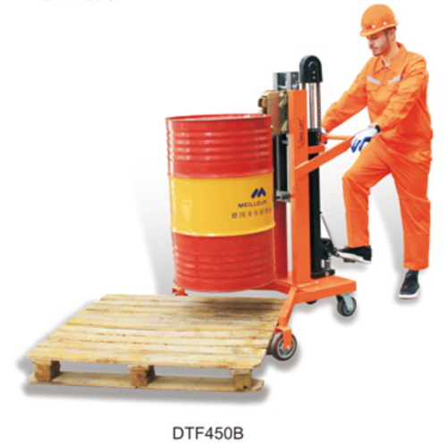 液压称重油桶搬运车DTF450
